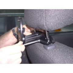 Brodit Headrest mount with monitor